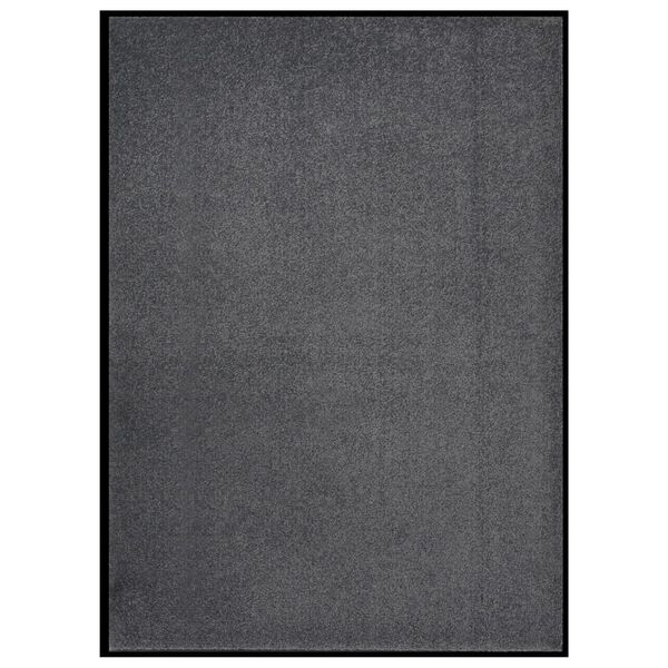 vidaXL Doormat Anthracite 60x80 cm