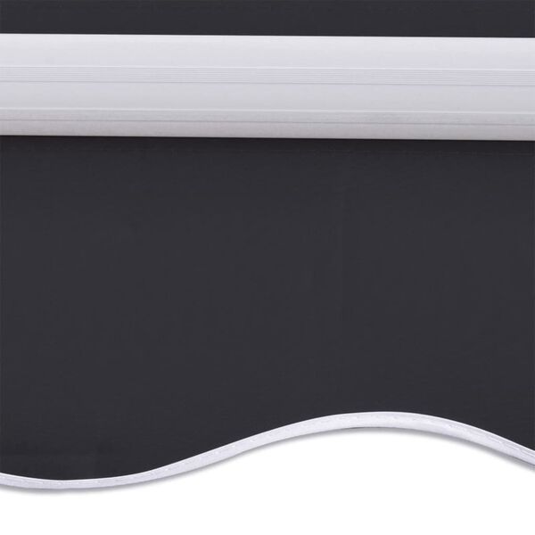 vidaXL Outdoor Awning Top Canvas Grey 6x3 m (Not for Individual Sale)