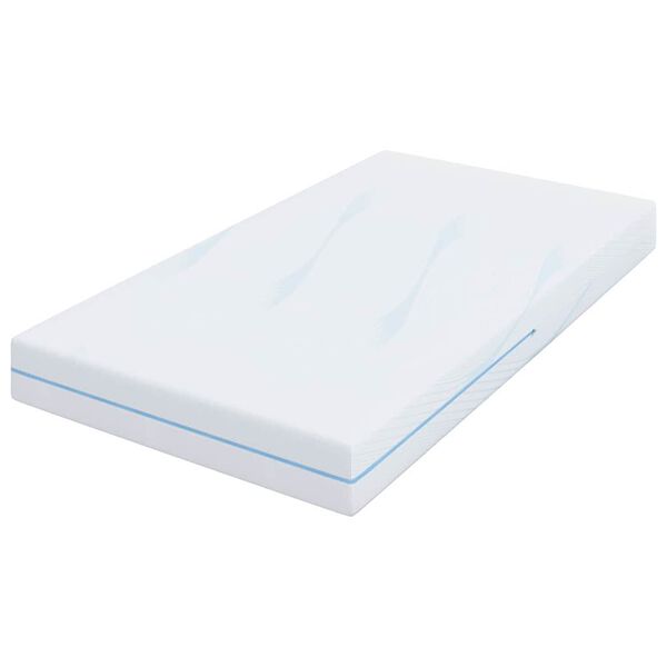 vidaXL Mattress White 90 x 190 cm Foam