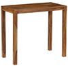 vidaXL Bar Table Solid Acacia Wood 118x60x107 cm