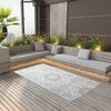 vidaXL Outdoor Carpet ARAKIL Light Grey 120x180 cm PP