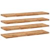 vidaXL Floating Shelves 4 pcs 140x40x4 cm Oil Finished