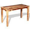 vidaXL Dining Table Solid Acacia Wood 120x60x76 cm