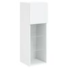 vidaXL 6 Piece TV Wall Units with LED White Engineered Wood