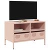 vidaXL TV Cabinet Pink 68x39x43.5 cm Cold-rolled Steel
