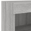 vidaXL 5 Piece TV Wall Units with LED Grey Sonoma Engineered Wood