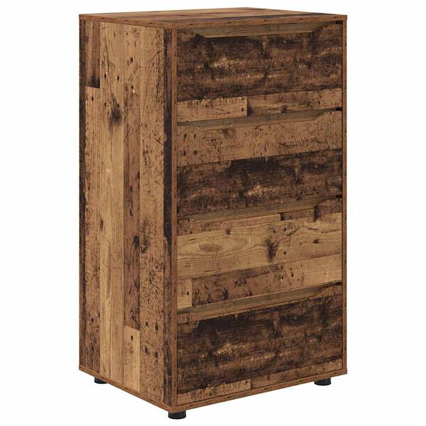 vidaXL Storage Cabinets 2 pcs Old Wood 60 x 48 x 105 cm