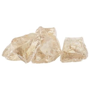 vidaXL Garden Stones Champagne 12 cm Glass