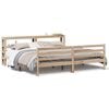 vidaXL Bed Frame without Mattress 180x200 cm Super King Solid Wood Pine