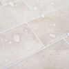 vidaXL Decorative Stickers 10 pcs Beige Marble 29.4 x 21.4 cm