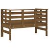 vidaXL Garden Bench Honey Brown 111.5x53x71 cm Solid Wood Pine