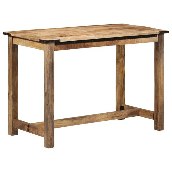 vidaXL Dining Table 110x55x75 cm Solid Wood Mango