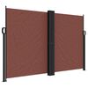 vidaXL Retractable Side Awning Brown 160x1200 cm