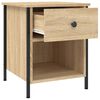 vidaXL Bedside Cabinets 2 pcs Sonoma Oak 40x42x50 cm Engineered Wood
