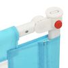 vidaXL Toddler Safety Bed Rail Blue 100x25 cm Fabric