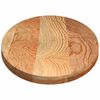 vidaXL Table Top Light Brown 140x60x4 cm Solid Wood Oak Oval