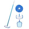 vidaXL Pool Maintenance Kit | White and Blue | Aluminium, ABS | Adjustable