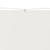 vidaXL Vertical Awning White 140x270 cm Oxford Fabric