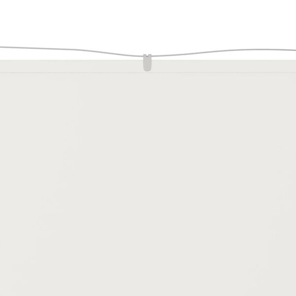 vidaXL Vertical Awning White 140x270 cm Oxford Fabric