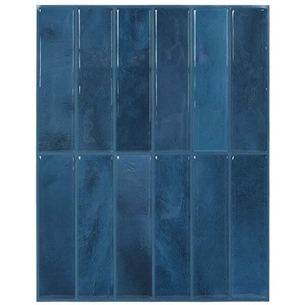 vidaXL Rectangular Tile 10 pcs Blue 29 x 23 x 0.08 cm