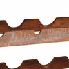 vidaXL Wine Rack Brown 100 x 45 x 33 cm Solid Reclaimed Wood