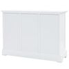 vidaXL Sideboard with 3 Doors MDF and Pinewood 105x35x77.5 cm