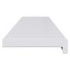 vidaXL Window Sill White 160 x 25 x 4.5 cm PVC