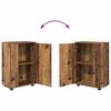vidaXL TV Cabinet Set Wall-mounted 4 pcs Old Wood Engineered wood