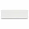 vidaXL Coffee Table White 100x50x35 cm Solid Wood Pine