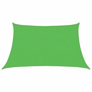 vidaXL Sunshade Sail 160 g/m&sup2; Light Green 3/4x2 m HDPE