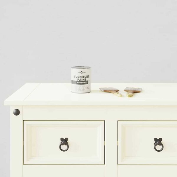 vidaXL Furniture Paint White 10 x 10 x 12.2 cm Wall Print