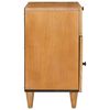 vidaXL Bedside Cabinet Light Brown 50 x 33 x 60 cm Solid Acacia wood