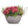 LECHUZA Planter CUBETO Stone 40 ALL-IN-ONE Stone Grey 13840