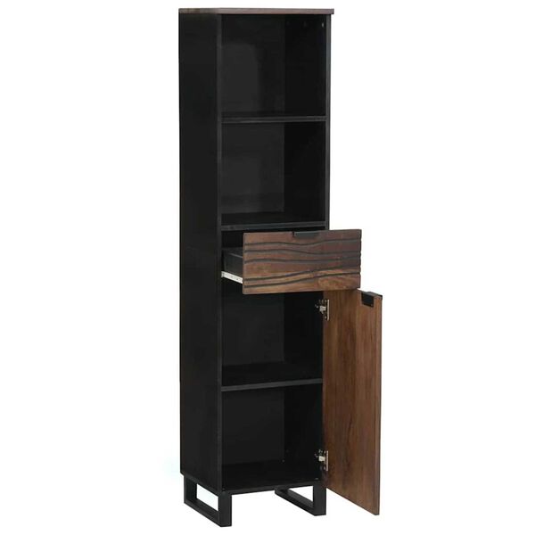 vidaXL Bathroom Sink Cabinet Walnut 38 x 33 x 160 cm Engineered wood