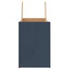 vidaXL Paper Bags 250 pcs with Handles Blue 32x17x25 cm