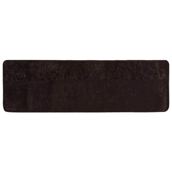 vidaXL Rug Runner MARSA Anthracite 250 x 80 cm Polyester and PVC