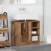 vidaXL Bathroom Cabinet Old Wood 63 x 29 x 55 cm Engineered wood