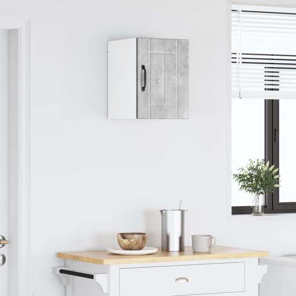 vidaXL Kitchen Cabinet Lucca Concrete Grey 30 x 31 x 40 cm