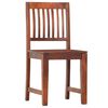 vidaXL Dining Chairs 2 pcs Solid Mango Wood