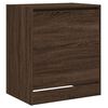 vidaXL Shoe Cabinet Brown Oak 60x42x69 cm Engineered Wood