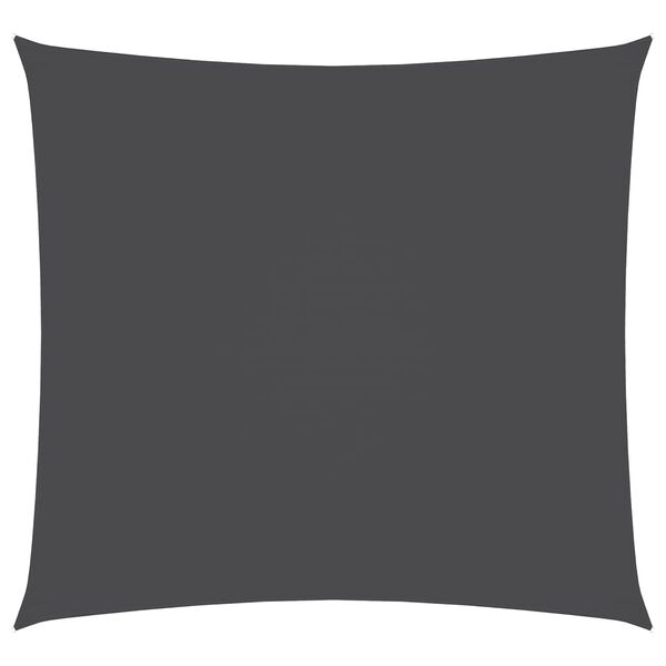 vidaXL Sunshade Sail Oxford Fabric Square 2.5x2.5 m Anthracite