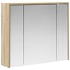 vidaXL Bathroom Mirror Cabinet Sonoma Oak 73.5 x 16 x 62.5 cm
