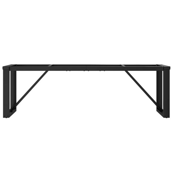 vidaXL Coffee Table Legs O-Frame 140x30x43 cm Steel