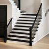 vidaXL Stair Treads 20 pcs Dark Brown 120x25x2 cm Solid Wood Oak