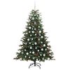 vidaXL Artificial Christmas Tree with 300 LEDs with Stand Green 180 cm