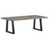 vidaXL Coffee Table with Live Edges 115x60x40 cm Solid Acacia Wood