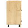 vidaXL Cabinet SKI Honey Brown 60 x 46 x 81.5 cm Solid Pine Wood
