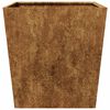 vidaXL Garden Planters 2 pcs 50x50x50 cm Weathering Steel