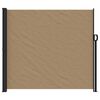 vidaXL Retractable Side Awning Taupe 180x600 cm