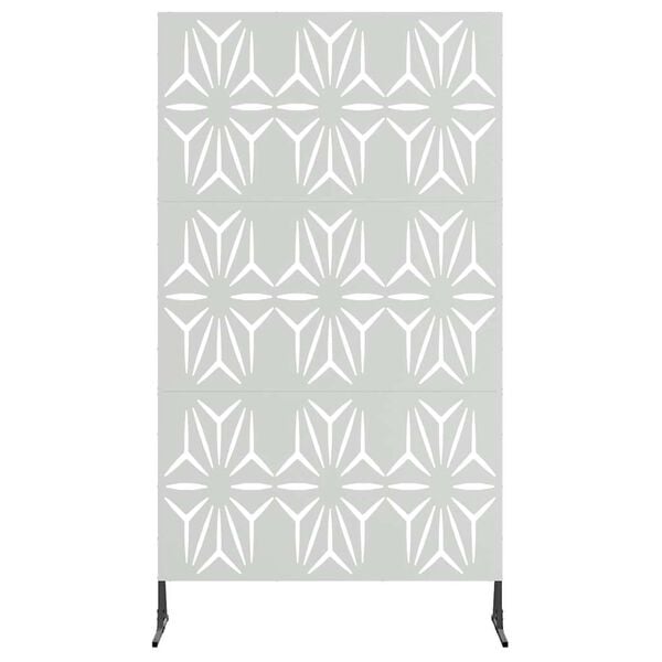 vidaXL Privacy Screen Grey 100 x 50 x 180 cm Steel